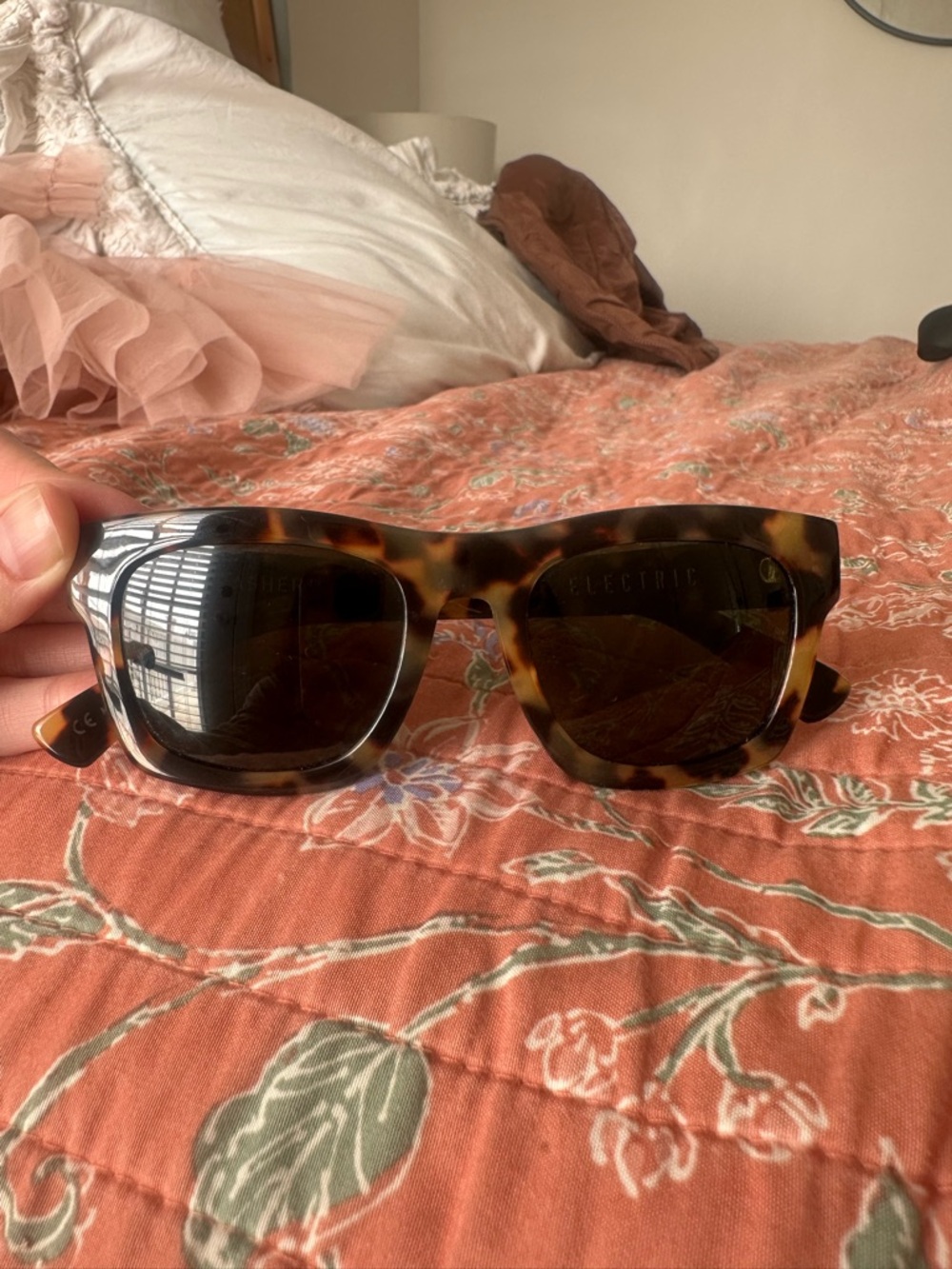 Crasher 49mm Tortoise Sunglasses - Grey Polarized - Picture 2 of 13